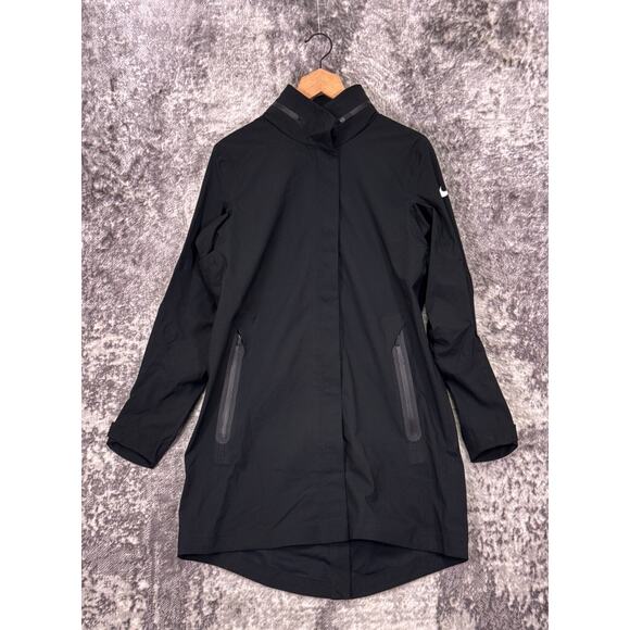 Nike Jacket Large Womens HyperAdapt Stanford Cardinal Hypershield Fabric Parka - Picture 1 of 10